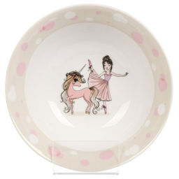 Набор посуды кер., 3 шт, Балерина, тарелка 17,5 см, салат.15 см, круж 230 мл, Daniks, C835 (453799)  фото 5