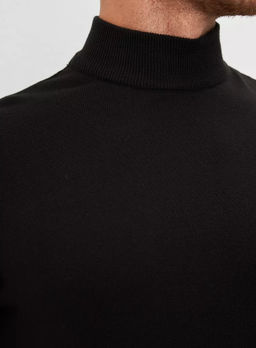 KMD080 Джемпер (вязаный трикотаж) ЧЕРНЫЙ