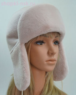 Каникулы экомех Кролик Ушанка женская (56-58)