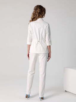 25210 Жакет белый