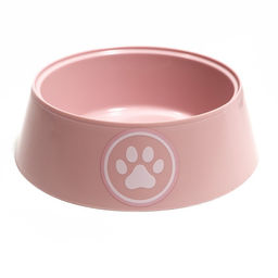 Миска для кошек Лекси 0,3 л, 14,5 x 14,5 x 4 см, розовая