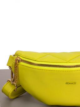 LACCOMA сумка Пэрри-Ф826-лайм эко кожа хлопок  фото 3