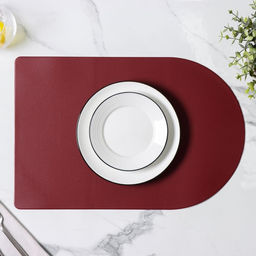 Салфетка кухонная Тэм 45х30 см, цвет винный - Simaland фото 4