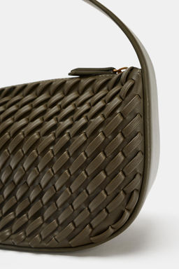 WOVEN-EFFECT HANDBAG - Zara фото 11
