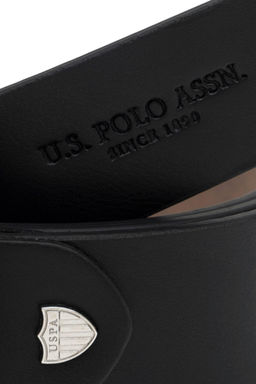 Мужской черный пояс - U.s. polo assn фото 4