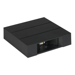 ULU-P31B-4W/4000K IP65 BLACK Светильник светодиодный уличный. Архитектурный накладной. Белый свет (4000K). Корпус черный. TM Uniel