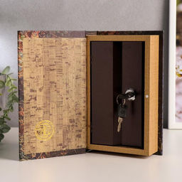 Шкатулка книга-сейф «Совушка с ключиком», 21×13×5 см