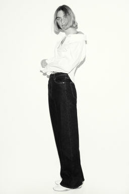 Wide High Waist Jeans - H&m фото 18