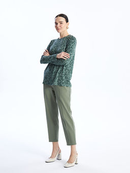 Beli Lastikli Standart Fit Kad?n Pantolon