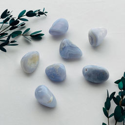 Галтовка из Голубого Агата - Радуга самоцветов фото 2