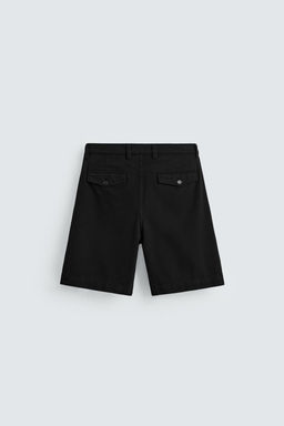 RELAXED FIT BERMUDA SHORTS WITH PLEATS - Zara фото 16