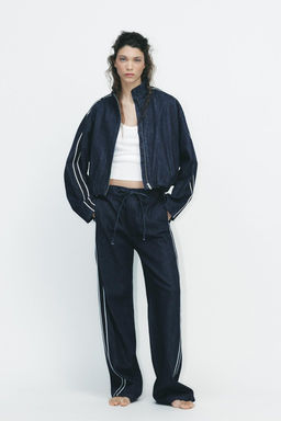 JEANS WITH SIDE STRIPES