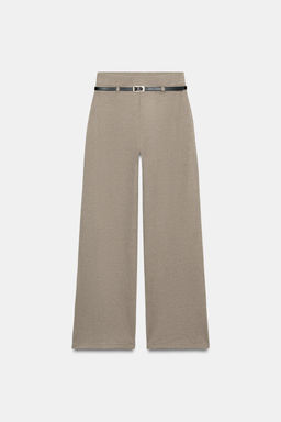 PALAZZO TROUSERS WITH BELT - Zara фото 16