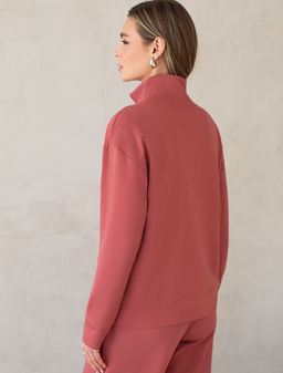 Жакет из футера двухнитки с эластаном - Vilatte фото 4