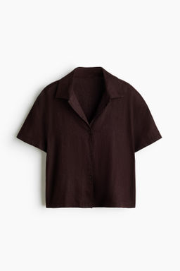 Camisa playera de lino - H&m фото 2