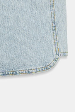Z1975 STRAIGHT LOW-RISE JEANS WITH SEAM DETAIL - Zara фото 7