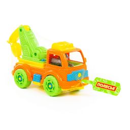 Конструктор-транспорт Автомобиль-эвакуатор (в сеточке) - Полесье фото 10