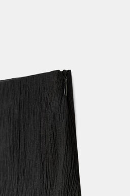 PANTAL?N ANCHO PA?UELO / Negro - Zara фото 9