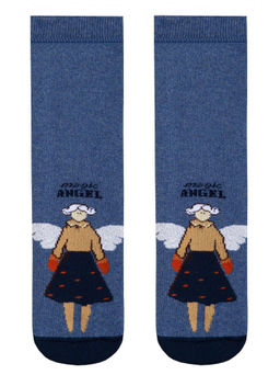 Цена за 2 пары Conte-kids ВЕСЕЛЫЕ НОЖКИ (махровые, антискользящие) джинс