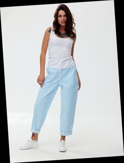 Майка из хлопка принт сердечки - MG Wear фото 9