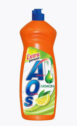 AOS средство д/мытья посуды 900гр Лимон (К-1516-3/1119-3)