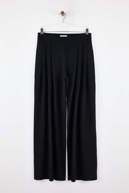 EXCLUSIVE Ac?k Haki Cift Pilili Dokumlu Kumas Extra Wide Leg Genis Paca Pantolon TWOAW26PL00122 - Trendyolmilla фото 6