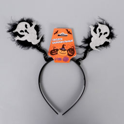 Карнавальный ободок на Хэллоуин Привидение - Страна карнавалия фото 2