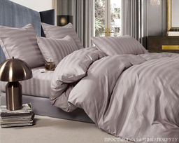 КПБ Mency Страйп-Сатин на резинке по кругу MENSSR19 1.5 спальный