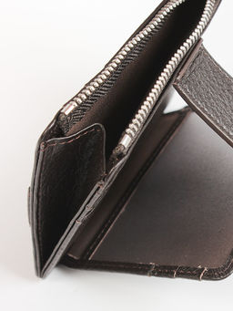 LACCOMA кредитница LA-6525-темно-коричневый натуральная кожа фото 5