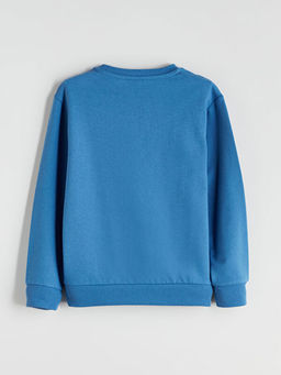 Bisiklet Yaka Erkek ?ocuk Sweatshirt