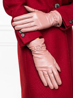 Перчатки женские 100% ш IS954 rose taupe - Eleganzza фото 6