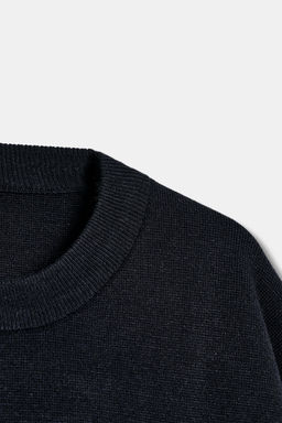 PLAIN KNIT SWEATSHIRT - Zara фото 11