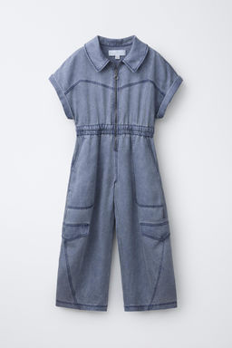 FLOWING CARGO JUMPSUIT