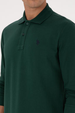 Erkek Koyu Ye_il Basic Sweatshirt Sepette S_rpriz _ndirim - U.s. polo assn фото 7