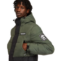 Куртка Timberland Jacket Outdoor Archive Puffer оливковая  фото 5