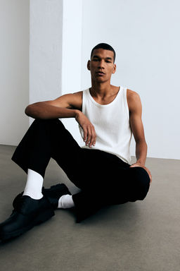 Camiseta sin mangas en canale Slim Fit - H&m фото 4