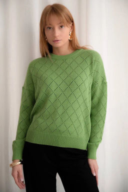 Джемпер ДЖв 1362 Светло зеленый - T.C.T фото 2