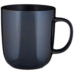 Цена за 4 шт. КРУЖКА BRONCO GLOSS 400 МЛ ЧЕРНАЯ