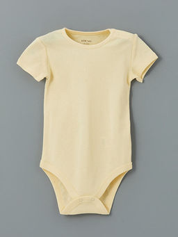 Bisiklet Yaka Basic K?z Bebek ??t??tl? Body