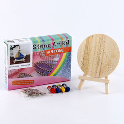 Набор для творчества Стринг арт. Кораблик на подставке