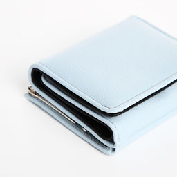 Кошелёк на кнопке, цвет голубой - Simaland фото 3