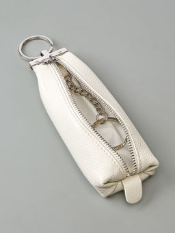 LACCOMA ключница LA-5092-светло-бежевый натуральная кожа  фото 4