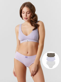 Цена за 2 штуки! ТРУСЫ ЖЕНСКИЕ (3ШТ.)