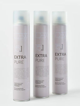 DEW Professional Лак для волос экстрасильной фиксации без отдушки / Extra Pure, 500 мл