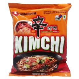 Лапша сублимированная Кимчхи рамён (1 шт.) Nongshim, Корея, 120 г АкцияРаспродажа