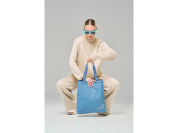 Сумка женская текстиль Lanotti 1702/синий