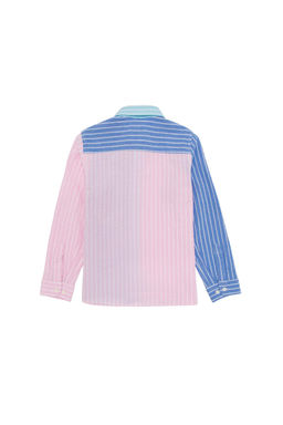 U. S. Polo Assn Пудровая рубашка с длинными рукавами для мальчика - U.s. polo assn фото 4