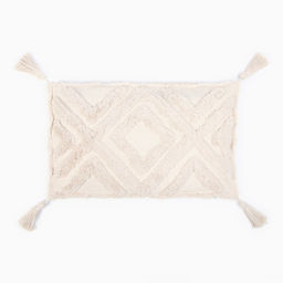 Наволочка декоративная Этель Бохо, 30х50 см, цвет молочный, 100% хлопок