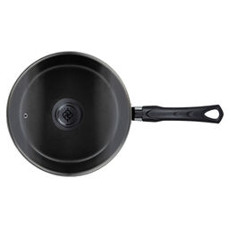 Атлас Сотейник с антипригарным покрытием д24см, h6,3см, s1,5мм, стеклянная крышка, бакелитовая ручка (Россия) - Домашняя мода фото 3