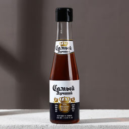 Гель для душа пиво Самый лучший, 250 мл, аромат бергамота и лимона, Чистое счастье